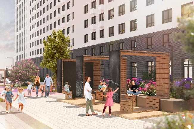 . Вариант № 1612, 3, площадь - от от 32 м² квм, цена от 3 124 560 ₽ рублей