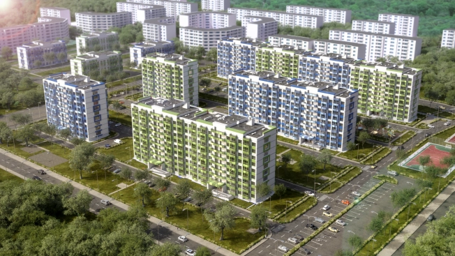 . Вариант № 1753, 3, площадь - от за 33.9 м² квм, цена  рублей