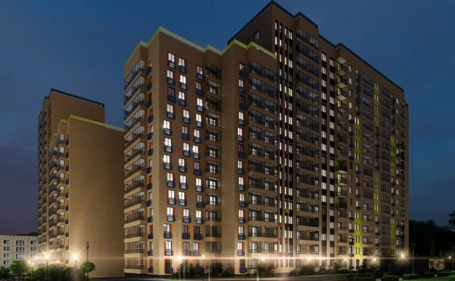 . Вариант № 2240, 2, площадь - от от 23 м² квм, цена от 4 553 900 ₽ рублей