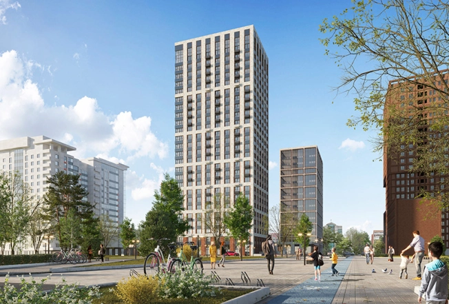 . Вариант № 240, 3, площадь - от от 51 м² квм, цена от 6 136 158 ₽ рублей