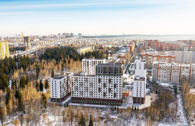 . Вариант № 451, 1, площадь - от за 34.0 м² квм, цена  рублей