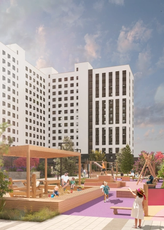 . Вариант № 1612, 1, площадь - от от 32 м² квм, цена от 3 124 560 ₽ рублей