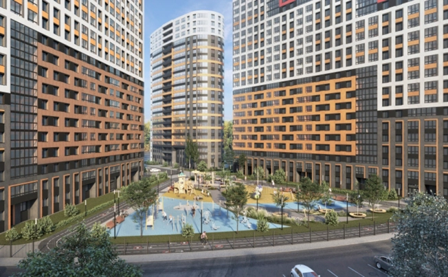 . Вариант № 1024, 5, площадь - от от 32 м² квм, цена от 4 681 156 ₽ рублей