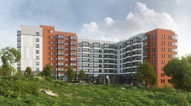 . Вариант № 201, 7, площадь - от от 33 м² квм, цена от 2 430 400 ₽ рублей