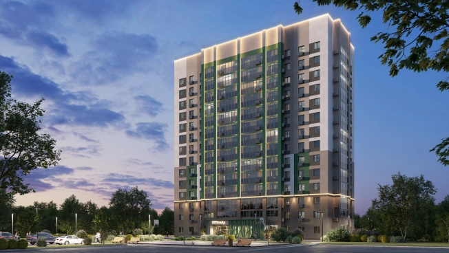 . Вариант № 3104, 2, площадь - от от 37 м² квм, цена от 4 244 650 ₽ рублей