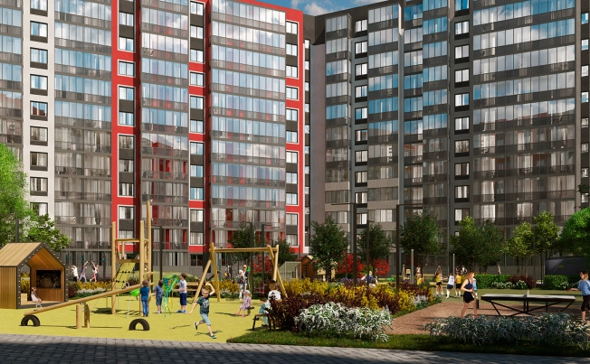 . Вариант № 1668, 4, площадь - от за 22.2 м² квм, цена  рублей