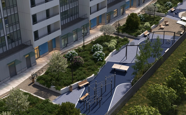 . Вариант № 5490, 2, площадь - от от 24 м² квм, цена от 3 712 085 ₽ рублей