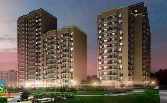 . Вариант № 2240, 4, площадь - от от 23 м² квм, цена от 4 553 900 ₽ рублей