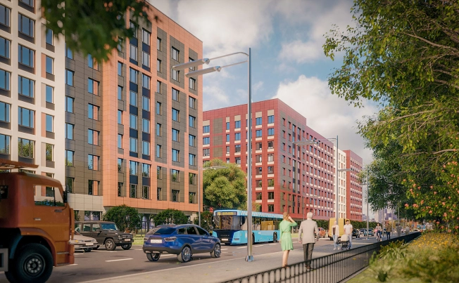 . Вариант № 5516, 2, площадь - от от 20 м² квм, цена от 3 829 050 ₽ рублей