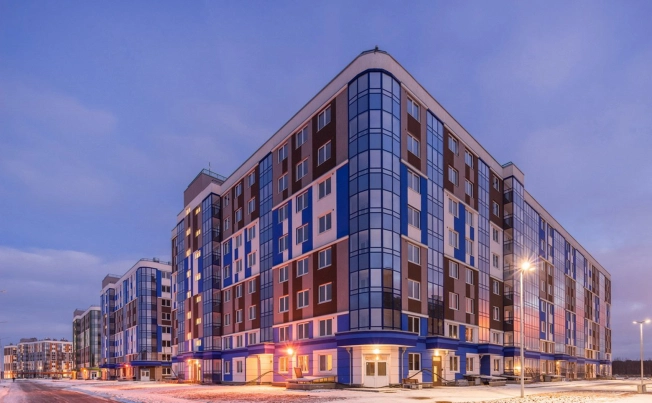 . Вариант № 586, 1, площадь - от от 23 м² квм, цена от 4 063 488 ₽ рублей