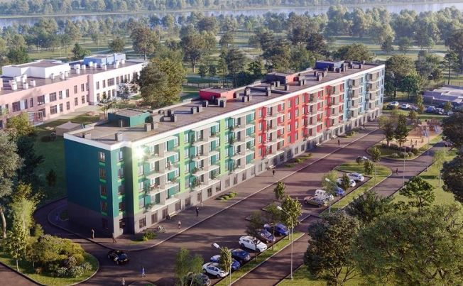 . Вариант № 5470, 4, площадь - от от 32 м² квм, цена от 4 129 280 ₽ рублей