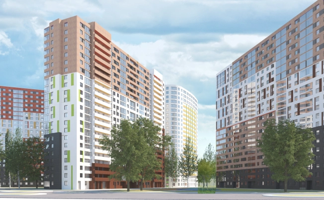 . Вариант № 1024, 1, площадь - от от 32 м² квм, цена от 4 681 156 ₽ рублей