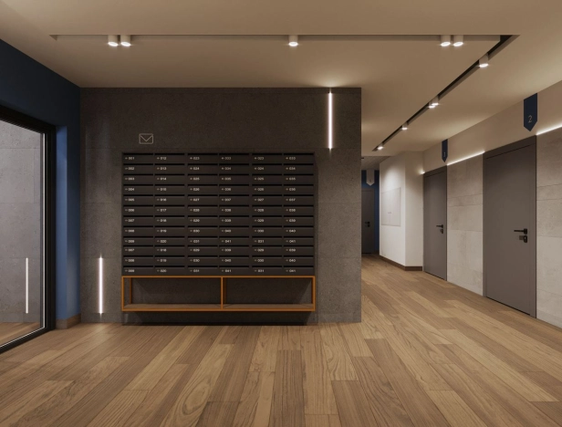 . Вариант № 510, 5, площадь - от от 28 м² квм, цена от 1 744 400 ₽ рублей