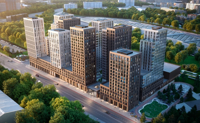 Жилые комплексы в Москве. Вариант № 512, 2, цена 7319945 рублей