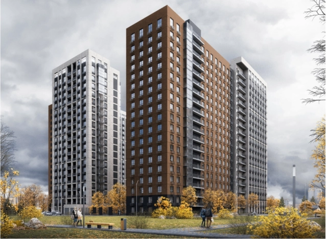 Жилые комплексы в Нижнем Новгороде. Вариант № 69, 3, цена 21431850 рублей