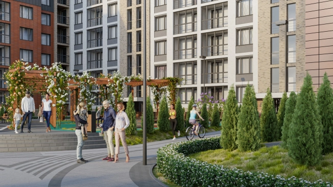 . Вариант № 450, 5, площадь - от за 38.2 м² квм, цена  рублей