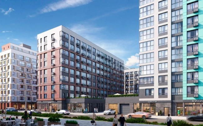 . Вариант № 2048, 2, площадь - от от 21 м² квм, цена от 9 082 504 ₽ рублей