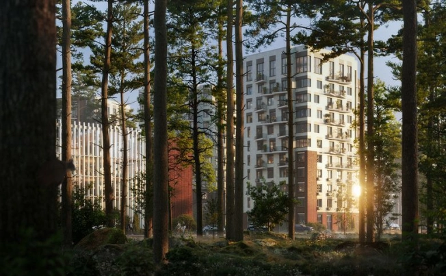 . Вариант № 3932, 2, площадь - от от 25 м² квм, цена от 3 637 100 ₽ рублей