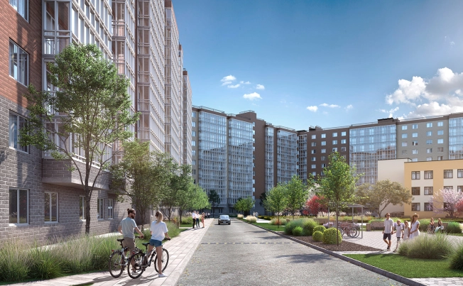 . Вариант № 1043, 3, площадь - от от 20 м² квм, цена от 4 833 988 ₽ рублей