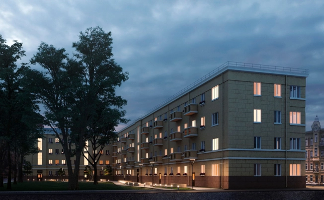 . Вариант № 2198, 3, площадь - от от 22 м² квм, цена от 5 544 250 ₽ рублей