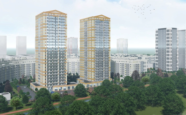 . Вариант № 1637, 0, площадь - от от 26 м² квм, цена от 6 023 205 ₽ рублей