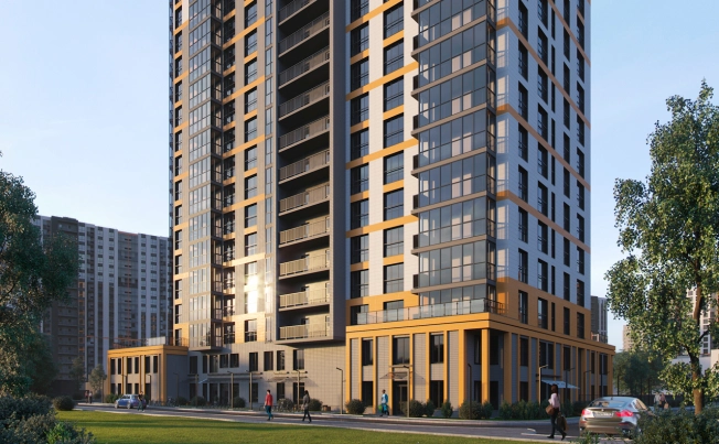 . Вариант № 458, 2, площадь - от за 21.7 м² квм, цена  рублей