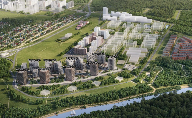 . Вариант № 5431, 6, площадь - от от 31 м² квм, цена от 8 700 000 ₽ рублей