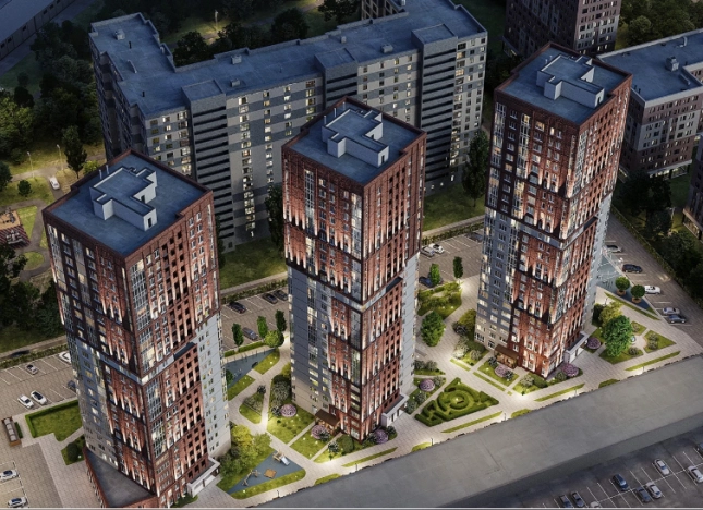 Жилые комплексы в Воронеже. Вариант № 2872, 1, цена 4956620 рублей