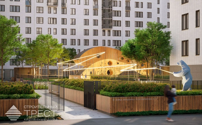 . Вариант № 1876, 3, площадь - от от 40 м² квм, цена от 11 738 000 ₽ рублей