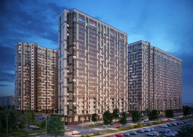 . Вариант № 166, 7, площадь - от от 58 м² квм, цена от 20 750 600 ₽ рублей