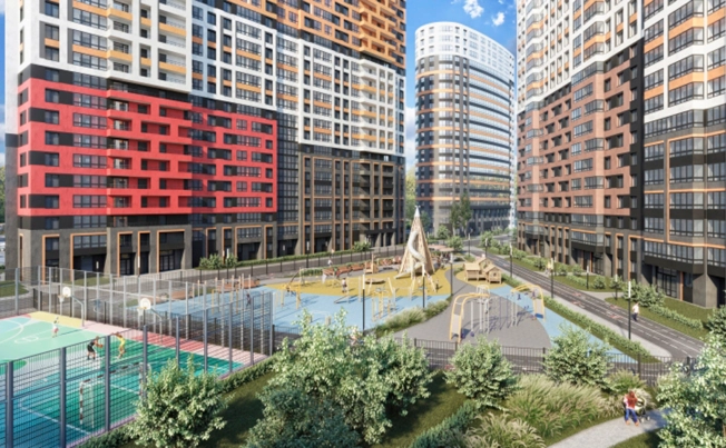 . Вариант № 1024, 4, площадь - от от 32 м² квм, цена от 4 681 156 ₽ рублей