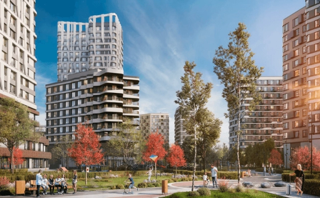 . Вариант № 3010, 4, площадь - от от 30 м² квм, цена от 18 850 000 ₽ рублей