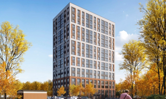 . Вариант № 1806, 1, площадь - от от 36 м² квм, цена от 3 017 500 ₽ рублей