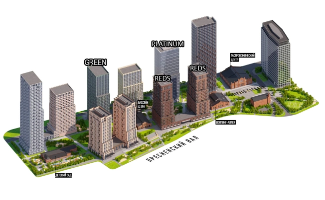 . Вариант № 1852, 11, площадь - от от 27 м² квм, цена от 20 205 360 ₽ рублей