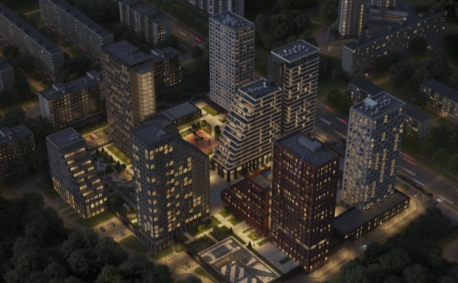 . Вариант № 3249, 2, площадь - от от 40 м² квм, цена от 5 858 000 ₽ рублей