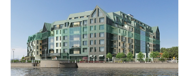 . Вариант № 497, 1, площадь - от от 53 м² квм, цена от 12 696 000 ₽ рублей