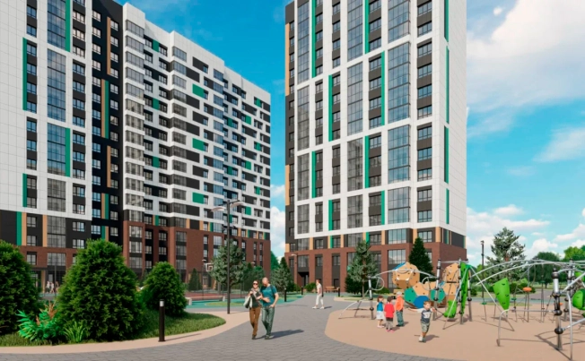 . Вариант № 1117, 5, площадь - от от 25 м² квм, цена от 5 213 600 ₽ рублей