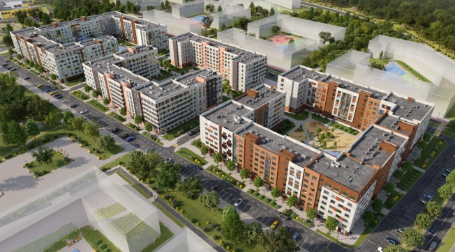 . Вариант № 3718, 0, площадь - от от 43 м² квм, цена от 4 881 750 ₽ рублей