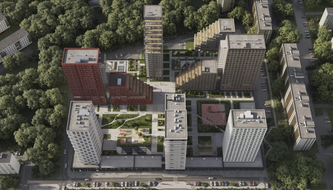 . Вариант № 3249, 0, площадь - от от 40 м² квм, цена от 5 858 000 ₽ рублей