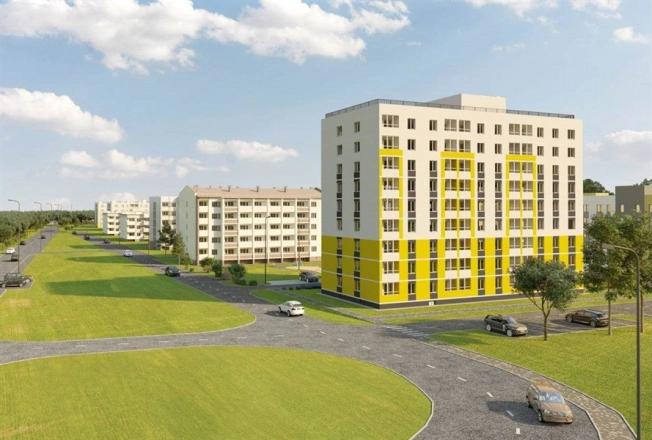 . Вариант № 449, 3, площадь - от от 33 м² квм, цена от 2 550 000 ₽ рублей