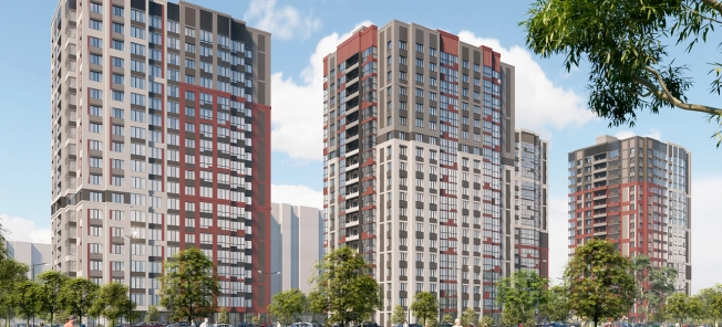 . Вариант № 2664, 1, площадь - от от 22 м² квм, цена от 2 607 600 ₽ рублей