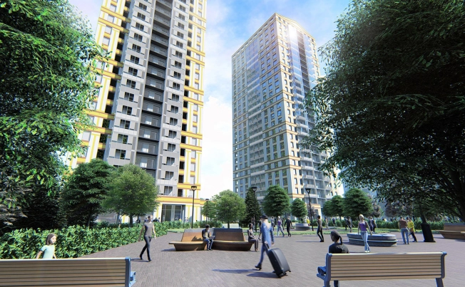 . Вариант № 1637, 1, площадь - от от 26 м² квм, цена от 6 023 205 ₽ рублей