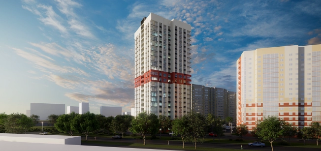 . Вариант № 2081, 4, площадь - от от 44 м² квм, цена от 3 799 290 ₽ рублей