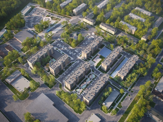 Жилые комплексы в Северодвинске. Вариант № 4325, 0, цена 4890555 рублей