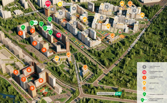 . Вариант № 178, 8, площадь - от за 10.2 м² квм, цена рублей