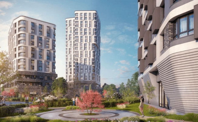 . Вариант № 3010, 1, площадь - от от 30 м² квм, цена от 18 850 000 ₽ рублей