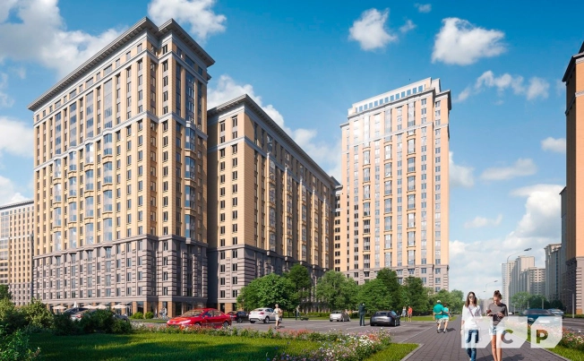 . Вариант № 1539, 3, площадь - от от 18 м² квм, цена от 6 796 430 ₽ рублей