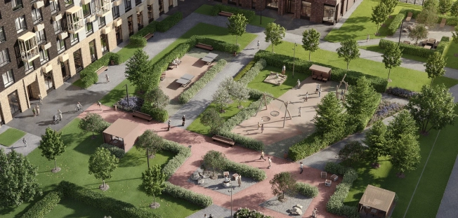 . Вариант № 4964, 4, площадь - от от 23 м² квм, цена от 4 912 993 ₽ рублей