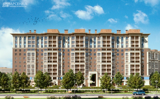 . Вариант № 1189, 0, площадь - от за 43.6 м² квм, цена  рублей