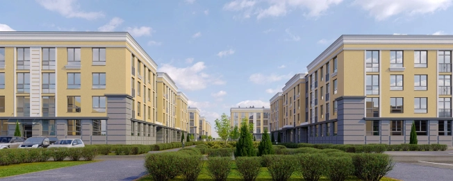 . Вариант № 3020, 1, площадь - от от 26 м² квм, цена от 6 609 080 ₽ рублей